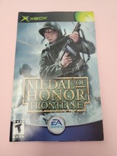 Medal of Honor: Frontline Microsoft Xbox, 2002 MANUAL ONLY