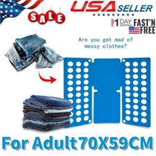 Clothes Folder Folding Board Laundry Organizer for Adult T Shirt Fast Fold Flip