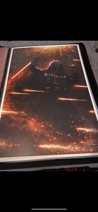 Casey Callender Vader’s Wrath. 24x36. Poster. (imperfect)