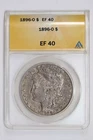 1896-O MORGAN DOLLAR ANACS XF40