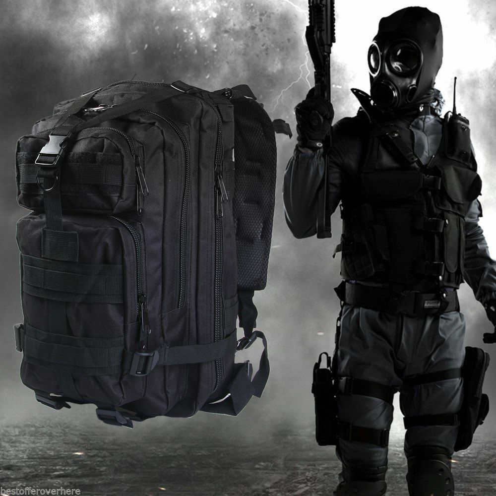 30L Military Tactical Backpack Rucksack Travel Bag for Camping Hiking Outdoor 30L Military Tactical Backpack Rucksack Travel Bag for Camping Hiking Outdoor