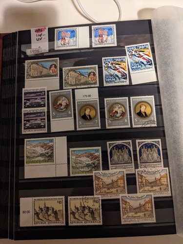 ÖSTERREICH 1996, ANK 2208 - 2238 gestempelt KW 59 €