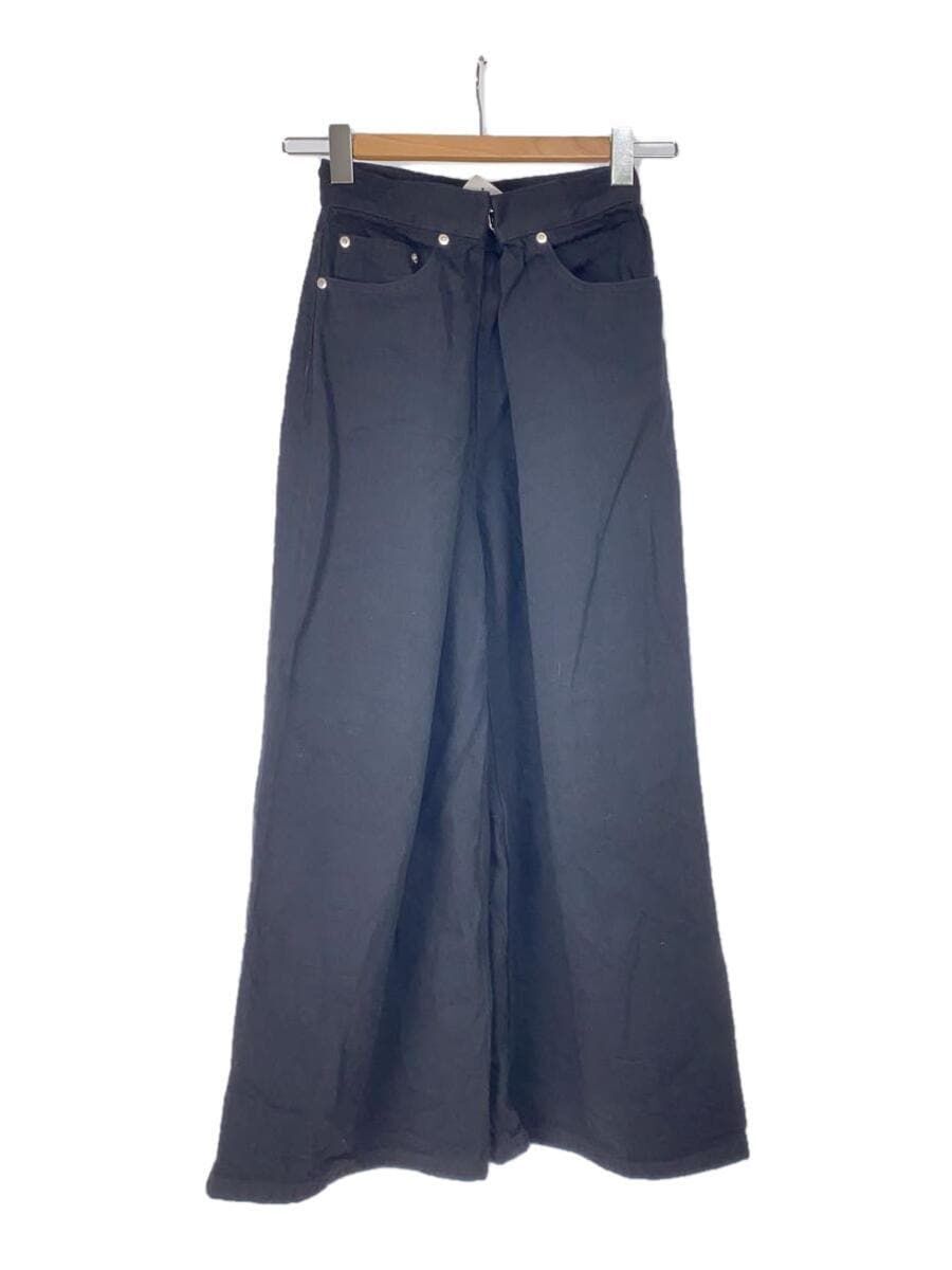 JOHN LAWRENCE SULLIVAN STRAIGHT PANTS XS COTTON Black Used JOHN LAWRENCE SULLIVAN STRAIGHT PANTS XS COTTON Black Used