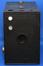 Antique Vintage Eastman Kodak BROWNIE 2A Model C Box Film Camera USA CLEAN 