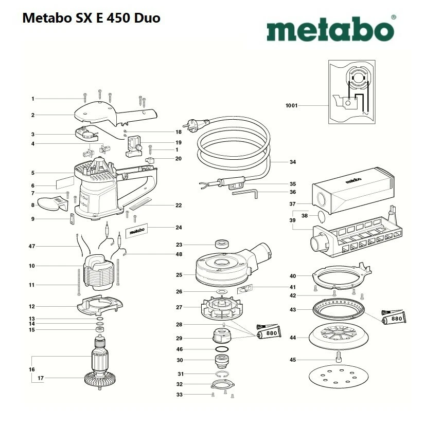 Image of Metabo spare parts eBay