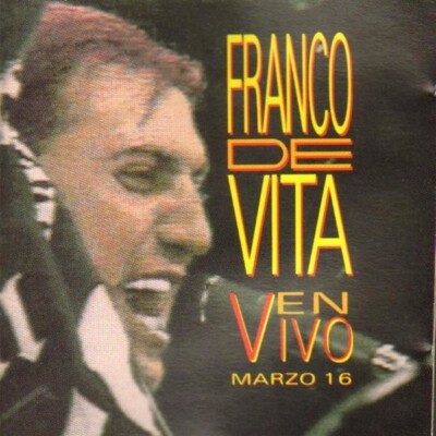 CD Franco De Vita En Vivo Marzo 16 Columbia