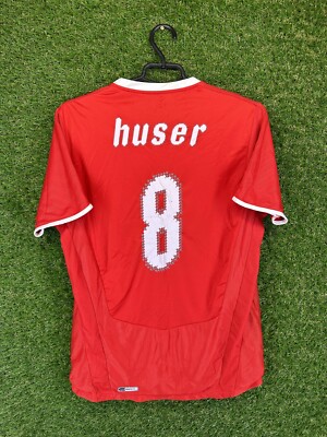 SWITZERLAND TEAM HUSER 2008/2010 FOOTBALL SHIRT JERSEY HOME PUMA