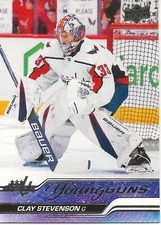 Clay Stevenson Young Guns Rookie RC Capitals 2023-24 Upper Deck Series 2 #457