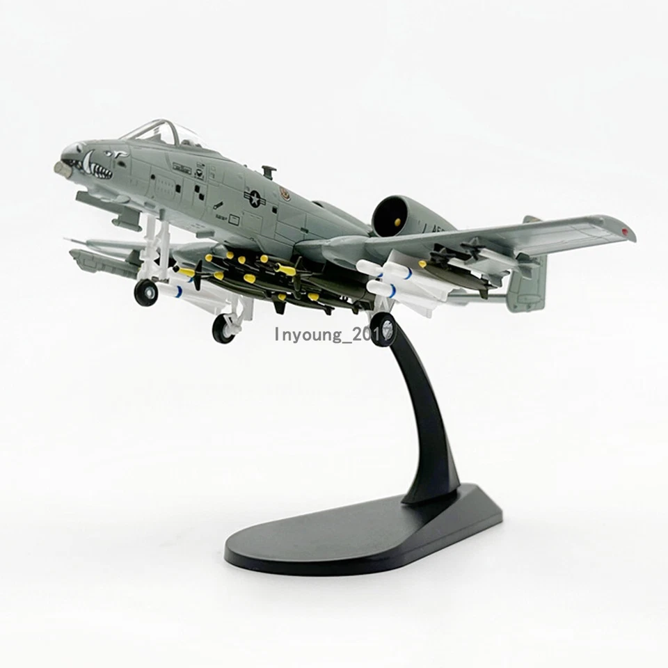 Modelo de avión diecast modelo de avión Warthog 1:100 A-10 Thunderbolt II Foto 4 de 4