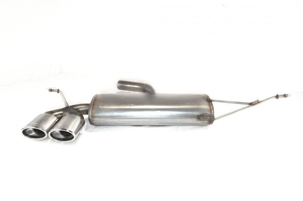 EndschalldäMpfer Auspuff Edelstahl Ulter VW Golf 5 2003 Bis 2008 2X95X65Mm-image