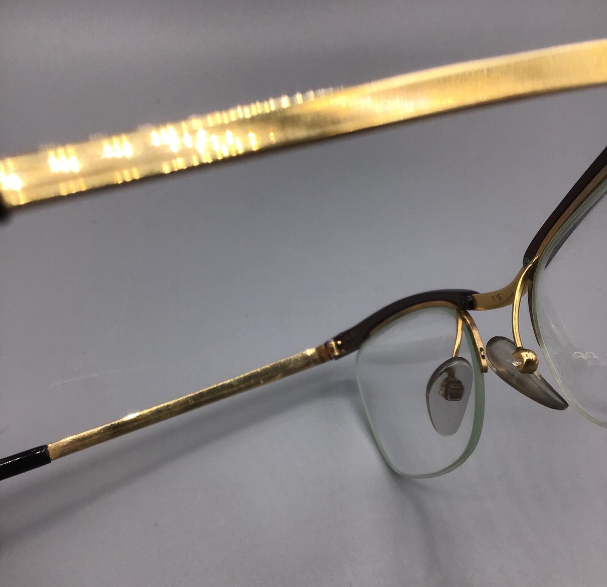 Essel Nylor lunettes vintage Paris glasses eyewear + case eyeglasses View 5