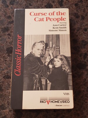 BRAND NEW Curse Of The Cat People (VHS; 1986) Ann Carter RARE Sealed Watermarks