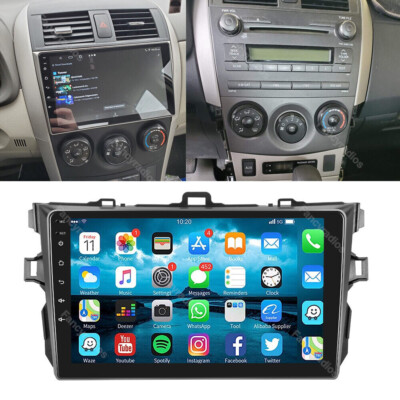 9'' Android 13 Car Stereo Radio For Toyota Corolla 2009-2013 GPS Wifi BT Carplay