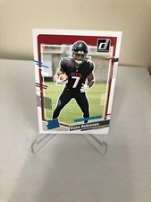 2023 Panini Donruss Football Bijan Robinson Rated Rookie RC #305 Atlanta Falcons