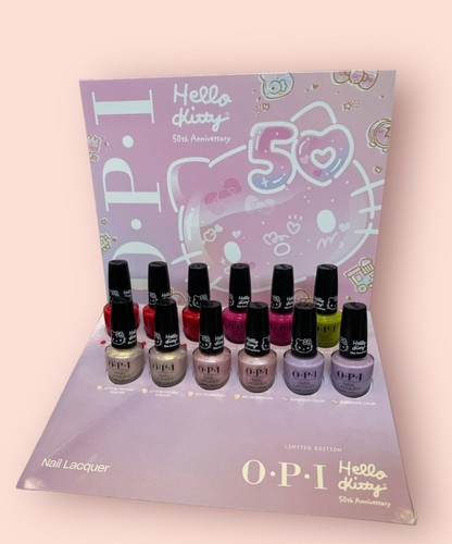 OPI Nail lacquer HELLO KITTY 2024 - 50TH ANNIVERSARY- 0.5oz/15ml - *Pick Any*