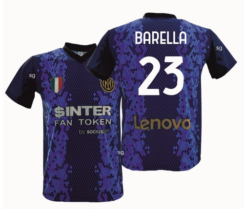 MAGLIA INTER BARELLA 23 UFFICIALE 21/22 AUTORIZZATA FC INTER | eBay