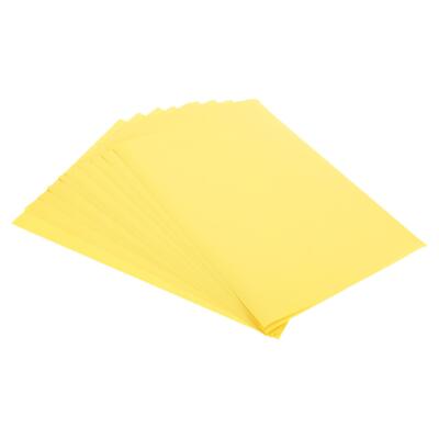 50Pack PCB Leiterplatte Thermisches Transferpapier 300x210x0.1mm Gelb