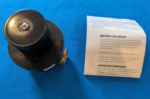 Signature Hardware 446519 SH6103 3/4" 6 Way Brass Transfer Valve - Picture 2 of 5