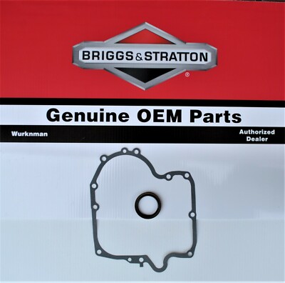 BS4  Genuine OEM Briggs & Stratton  697110 & 795387 Crankcase Gasket  Oil Seal 