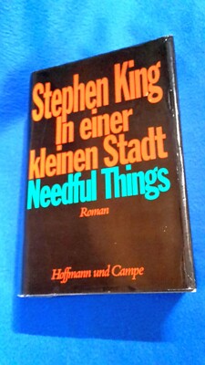 Stephen King: In einer kleinen Stadt ''Needful Things'', Hoffmann und Campe 1991