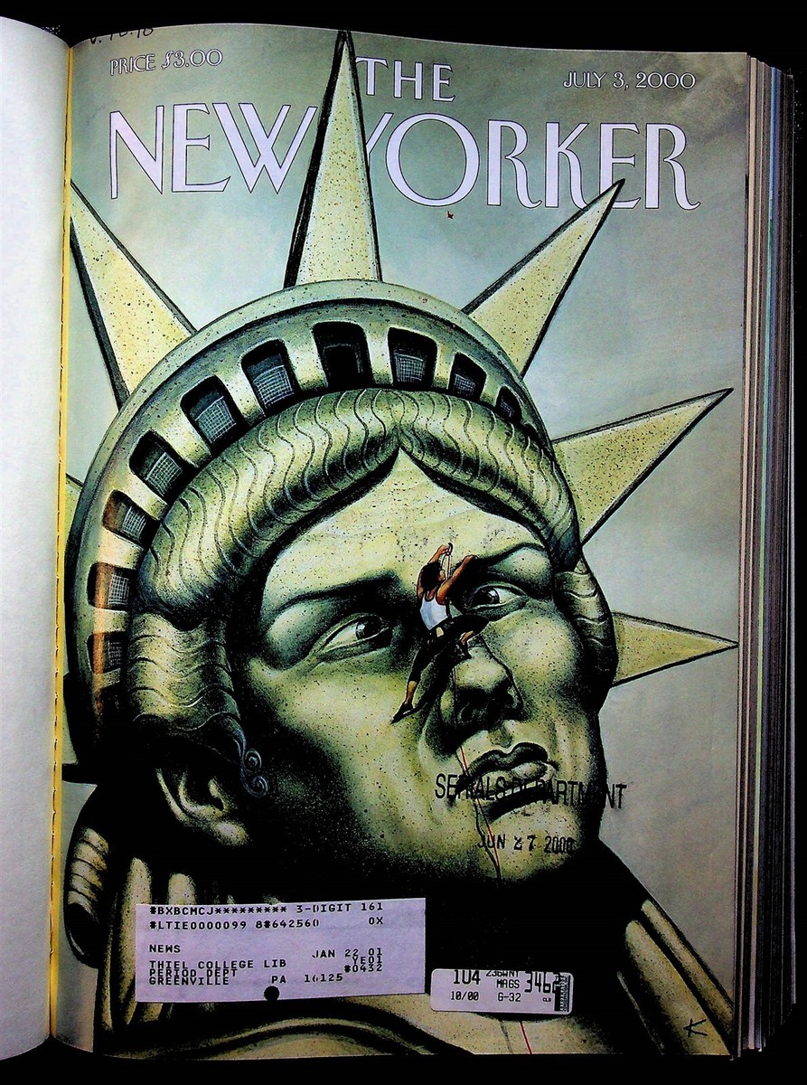 New Yorker Bound Magazine July To August 2000 Great Ads Tiger