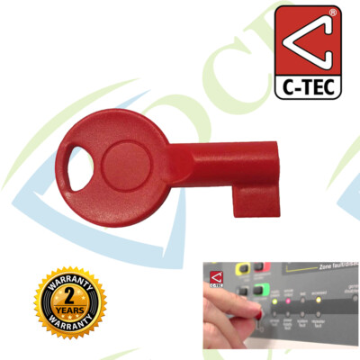 TC376 - C-TEC CFP FEUERMELDEZENTRALE Zugangsschlüssel Ersatz S-SCHLÜSSEL aktivieren ERSATZ Neu