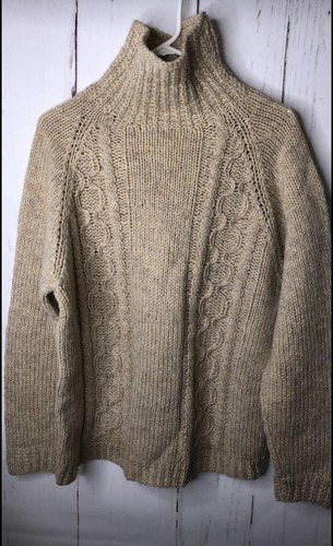 Wool Fisherman Knit Sweater | eBay