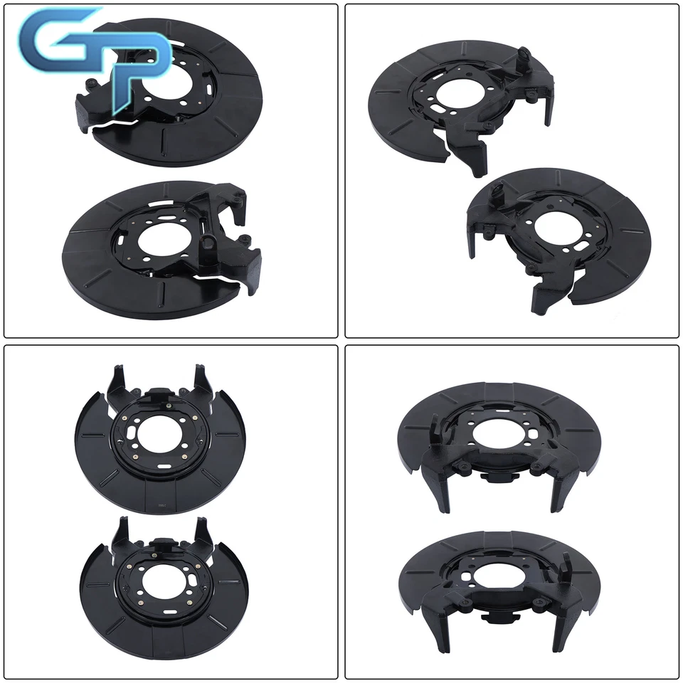 2x Rear Left & Right Brake Dust Shield Plate for Chrysler Voyager Dodge Caravan - Image 4 of 4