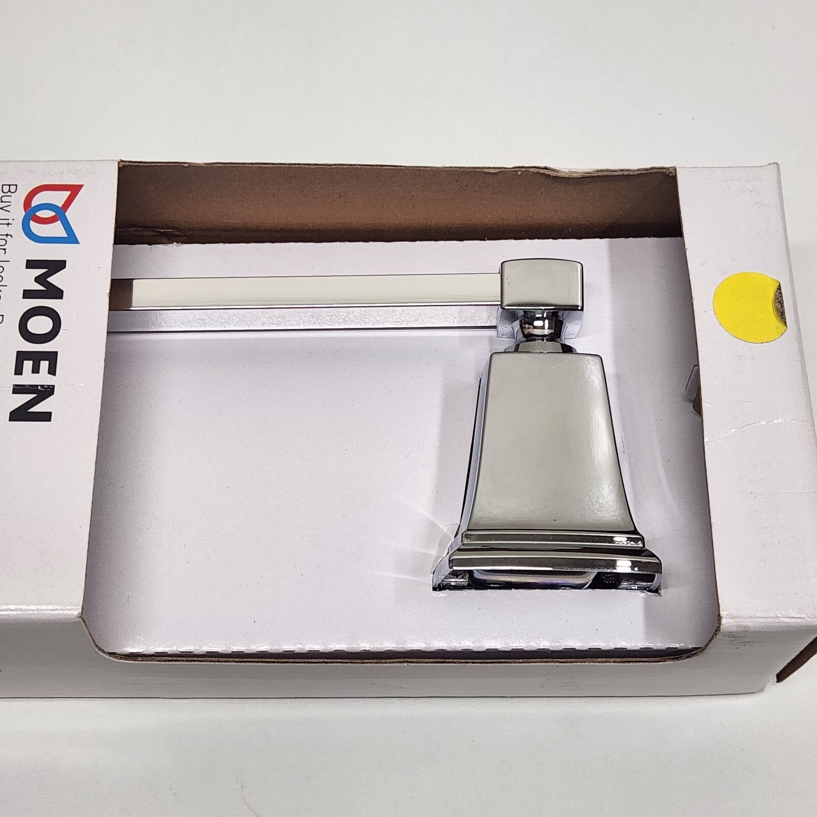 Moen Chrome Pivoting Paper Toilet Tissue Holder New
