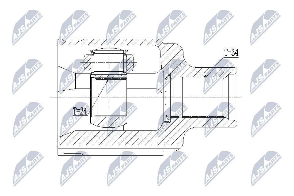 N.T.Y. NPW-PL-062.NTY Joint Kit, drive shaft for CHEVROLET,OPEL,VAUXHALL - Image 5
