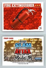 Fire Extinguisher - WWE Slam Attax Mayhem 2010 Topps TCG Card