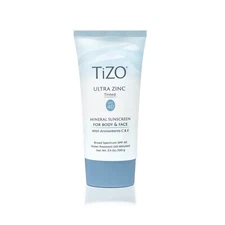TIZO Ultra Zinc Body Face Sunscreen Tinted SPF 40, 3.5 oz