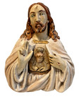 Vintage Jesus Bust Wall Art Religious Plaque Sacred Heart - Pre-Owned — photo 1