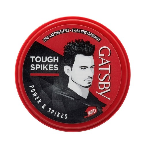 Gatsby Styling Wax Tough & Spikes Hair Styler, 75gm / 2.65 oz (Pack of