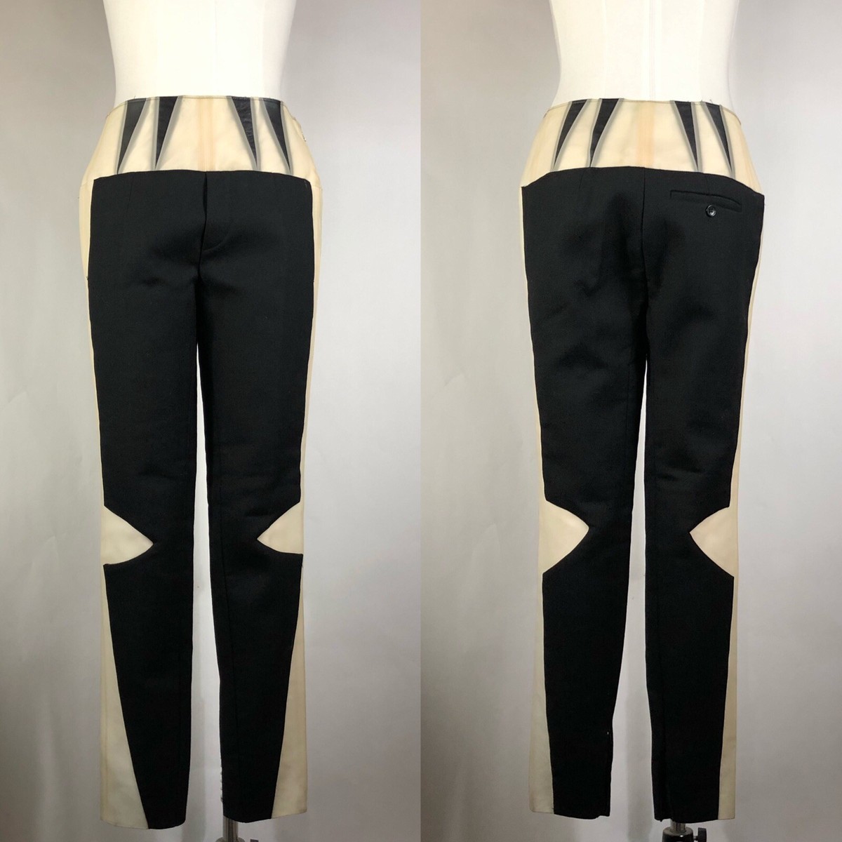 Vtg Balenciaga by Nicolas Ghesquiere AW2008 Black Wool