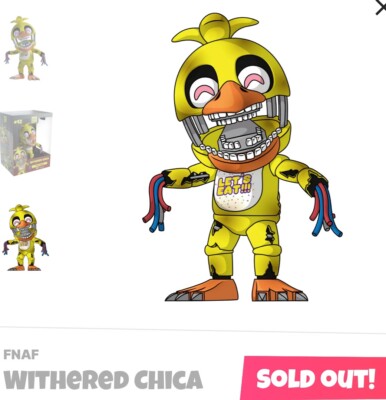 公式 FNAF Youtooz フィギュア ウィザー チカ Chica s-l400.jpg