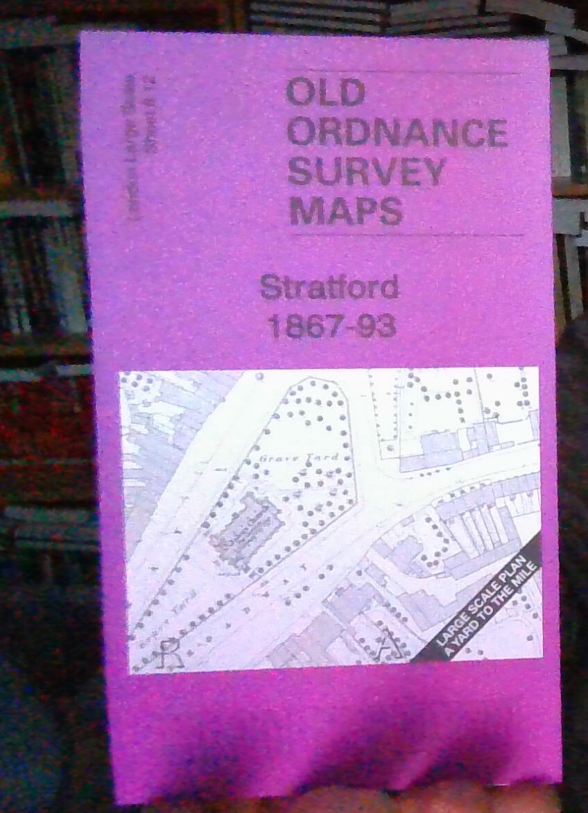 MAP OF Stratford 1867-93 London Large Scale Sheet 8.12 by Tony Kirby NEW