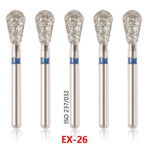 5 pcs Zahnarzt Diamant Bohrer Schleif Fräs Präparation Dental High speed Turbine - Bild 544 von 757