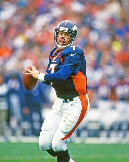 1997 Denver Broncos JOHN ELWAY Glossy 8x10 Photo Football Print