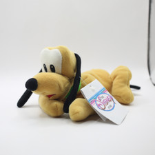 Pluto Walt Disney Store Mini Bean Bag Puppy 8 Inch Plush Vintage Souvenir Toy