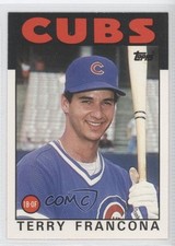 1986 Topps Traded Terry Francona #38T 0c4