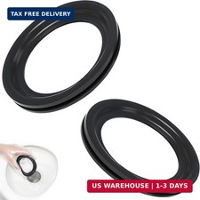 RV Toilet Seal Replacement 2-Pack for Dometic 300/310/320 Toilets, High-Grade Fl