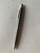 PILOT Ballpoint Pen Stripe Etched Silver Discontinued Discontinued Rare