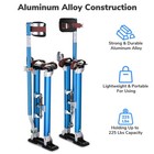 YesSources Drywall Stilts with Leg Pads 24"-40" Adjustable Aluminum Tool Taping — photo 5