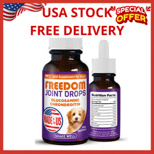 Freedom Joint Drops - Dog Joint Support Supplement with Human-Grade Ingredients