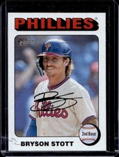 2024 Topps Heritage Bryson Stott White Border #419 Phillies