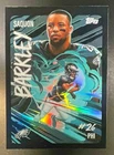 2025 Topps Chrome Saquon Barkley #UV-20 Ultra Violet SSP Philadelphia Eagles