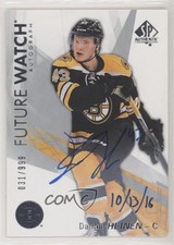 2016-17 SP Authentic Future Watch Inscriptions 31/50 Danton Heinen #162 Auto k1r