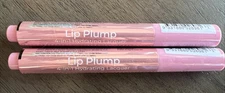 MCOBEAUTY LIP PLUMP 4-IN-1 HYDRATING LACQUER~Emily NUDE PINK~2 Pack~ New Sealed