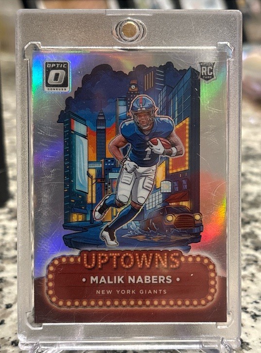 2024 Panini Donruss Optic Uptowns Malik Nabers #6 (RC)